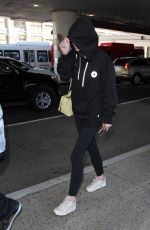 LILY-ROSE DEPP at LAX Airport in Los Angeles 03/09/2017 