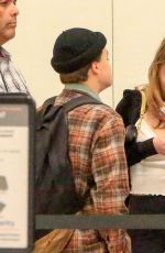 LILY-ROSE DEPP at LAX Airport in Los Angeles 03/18/2017