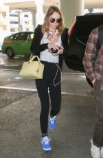 LILY-ROSE DEPP at LAX Airport in Los Angeles 03/18/2017