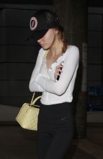 LILY-ROSE DEPP at Los Angeles International Airport 03/23/2017
