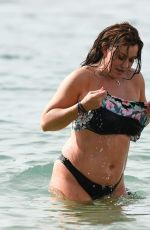 LISA APPLETON in Bikini at a Beach in Spain 03/25/2017