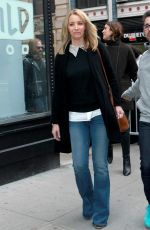 LISA KUDROW Leaves AOL Studios in New York 02/27/2017