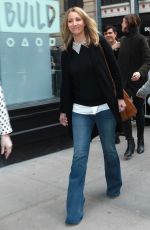 LISA KUDROW Leaves AOL Studios in New York 02/27/2017