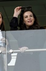LIV TYLER at Cheltenham Festival on Ladies Day 03/15/2017