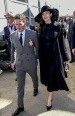 LIV TYLER at Cheltenham Festival on Ladies Day 03/15/2017