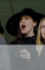 LIV TYLER at Cheltenham Festival on Ladies Day 03/15/2017