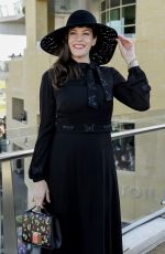 LIV TYLER at Cheltenham Festival on Ladies Day 03/15/2017