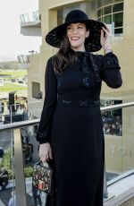LIV TYLER at Cheltenham Festival on Ladies Day 03/15/2017
