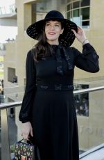 LIV TYLER at Cheltenham Festival on Ladies Day 03/15/2017