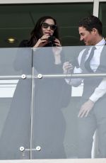 LIV TYLER at Cheltenham Festival on Ladies Day 03/15/2017