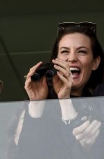 LIV TYLER at Cheltenham Festival on Ladies Day 03/15/2017