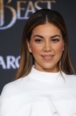 LIZ HERNANDEZ at Beauty and the Beast Premiere in Los Angeles 03/02/2017