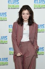 LORDE at Elvis Duran Z100 Morning Show in New York 03/10/2017