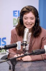 LORDE at Elvis Duran Z100 Morning Show in New York 03/10/2017