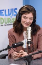 LORDE at Elvis Duran Z100 Morning Show in New York 03/10/2017