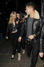 LOTTIE MOSS Leaves Chelsea Bar in London 03/09/2017