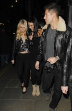LOTTIE MOSS Leaves Chelsea Bar in London 03/09/2017