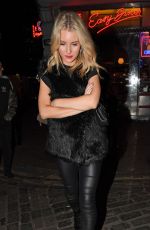 LOTTIE MOSS Leaves La Bodega Negra Restaurant in London 03/16/2017