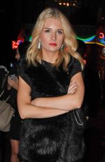 LOTTIE MOSS Leaves La Bodega Negra Restaurant in London 03/16/2017