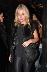 LOTTIE MOSS Leaves La Bodega Negra Restaurant in London 03/16/2017