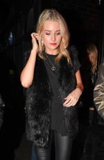 LOTTIE MOSS Leaves La Bodega Negra Restaurant in London 03/16/2017