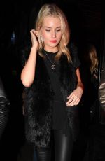 LOTTIE MOSS Leaves La Bodega Negra Restaurant in London 03/16/2017