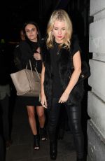 LOTTIE MOSS Leaves La Bodega Negra Restaurant in London 03/16/2017