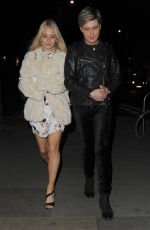 LOTTIE MOSS Night Out at Battersea Evolution in London 03/25/2017