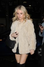 LOTTIE MOSS Night Out in London 03/02/2017