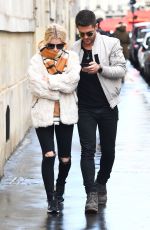 LOTTIE MOSS Out in Paris 03/05/2017