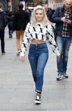 LOUISA JOHNSON in Jeans Out in London 03/06/2017