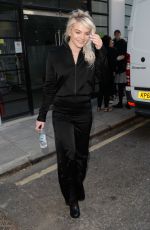 LOUISA JOHNSON Out and About in London 03/21/2017