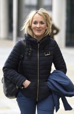 LOUISE MINCHIN Leaves BBC Studio in London 03/07/2017