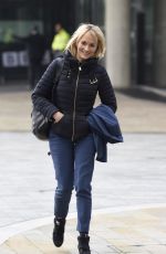 LOUISE MINCHIN Leaves BBC Studio in London 03/07/2017