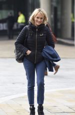 LOUISE MINCHIN Leaves BBC Studio in London 03/07/2017