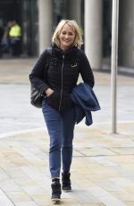 LOUISE MINCHIN Leaves BBC Studio in London 03/07/2017