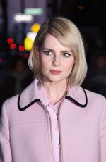 LUCY BOYNTON Arrives at The Blackcoat