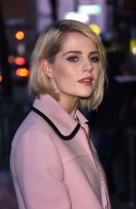 LUCY BOYNTON Arrives at The Blackcoat