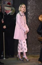 LUCY BOYNTON Arrives at The Blackcoat