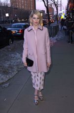 LUCY BOYNTON Arrives at The Blackcoat