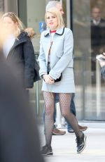 LUCY BOYNTON Out and About in New York 03/23/2017