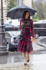 LUCY MECKLENBURGH at Leonard Paris Fashion Show 03/06/2017