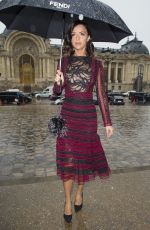 LUCY MECKLENBURGH at Leonard Paris Fashion Show 03/06/2017
