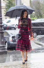 LUCY MECKLENBURGH at Leonard Paris Fashion Show 03/06/2017