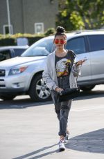 MADISON BEER Arrives at Mauro