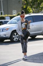 MADISON BEER Arrives at Mauro