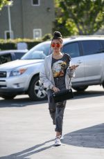 MADISON BEER Arrives at Mauro