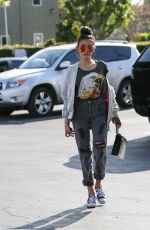 MADISON BEER Arrives at Mauro