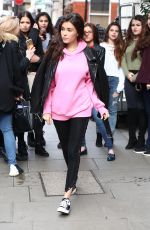 MADISON BEER Out and About in London 03/01/2017