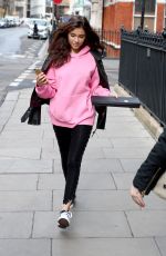 MADISON BEER Out and About in London 03/01/2017